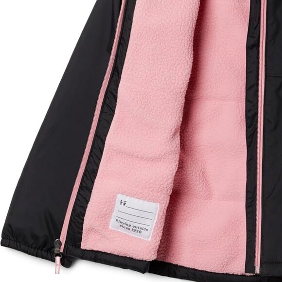 🆕Columbia Kid's Switchback Sherpa Lined Jacket- Youth M- Black F23- Brand NEW - Picture 4 of 8
